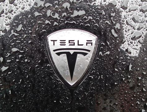 Tesla Logo Wallpaper 4K - Tesla Logo HD Wallpapers - Top Free Tesla ...