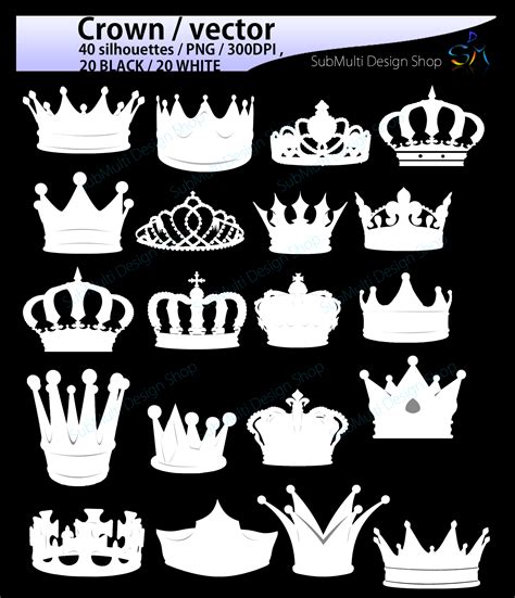 Crown Silhouette Vector at Vectorified.com | Collection of Crown ...