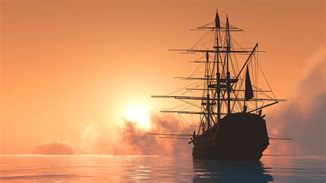 Ship Sunset Wallpapers - 4k, HD Ship Sunset Backgrounds on WallpaperBat