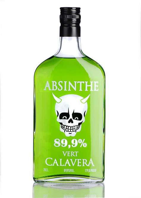 Absinthe Calavera Vert | Alcohol bottles, Absinthe, Liquor list