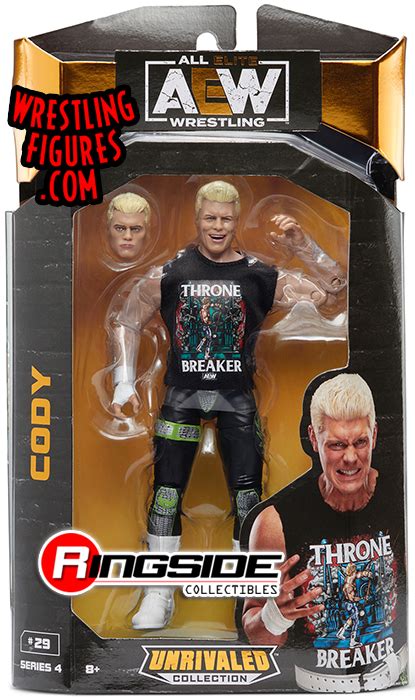 Cody - AEW Unrivaled 4 Toy Wrestling Action Figure by Jazwares!