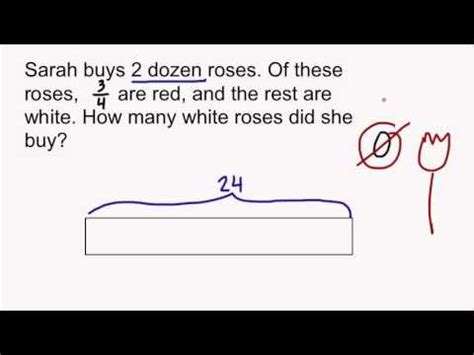 Tape Diagrams and Fractions - YouTube