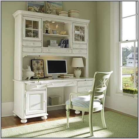 Antique White Corner Desk With Hutch - Desk : Home Design Ideas # ...