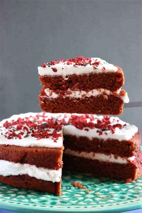 Gluten-Free Vegan Red Velvet Cake - Rhian's Recipes