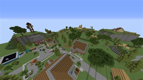 Entire Fortnite map in minecraft! Minecraft Map