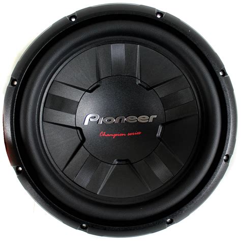 Pioneer 12 Inch 1400 Watt Subwoofer Car Audio Power 4-Ohm DVC Sub | TS ...