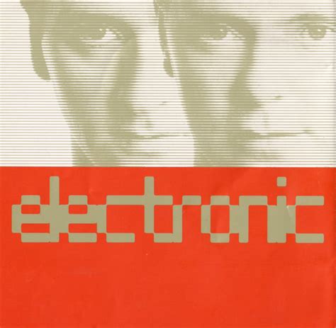 Electronic – Electronic (1991, CD) - Discogs