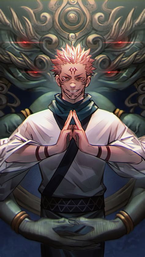 #8.1791, Sukuna, Jujutsu Kaisen, Anime, 4K Wallpaper