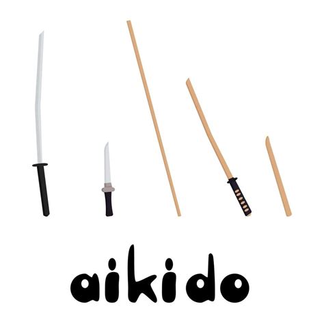 Weapons in aikido, training and combat weapons for practicing aikido ...