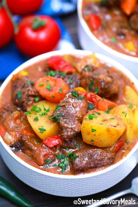 Mexican Beef Stew Recipe [Video] - Sweet and Savory Meals