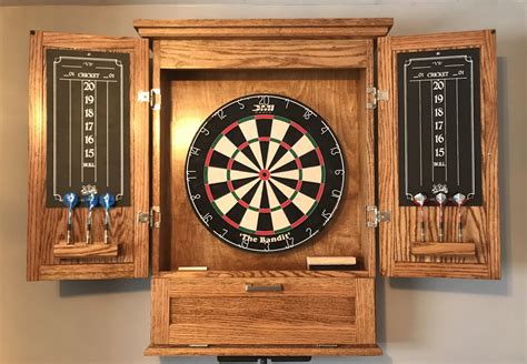 5 Best Dart Board Cabinets Reviewed in Detail (Dec. 2024)