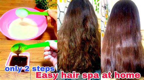 2 steps hair spa at home - YouTube