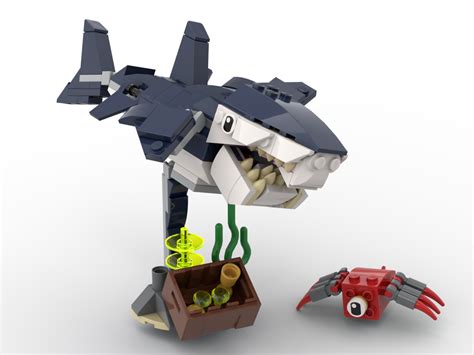 LEGO MOC Alternate Shark by LeadWoods | Rebrickable - Build with LEGO