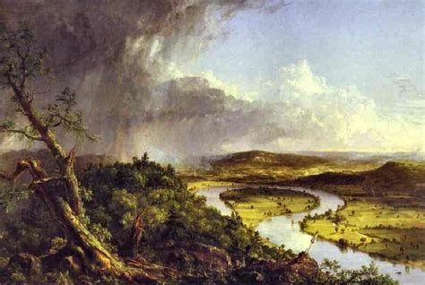 Thomas Cole: The Oxbow (The Connecticut River near Northampton). 1836 ...