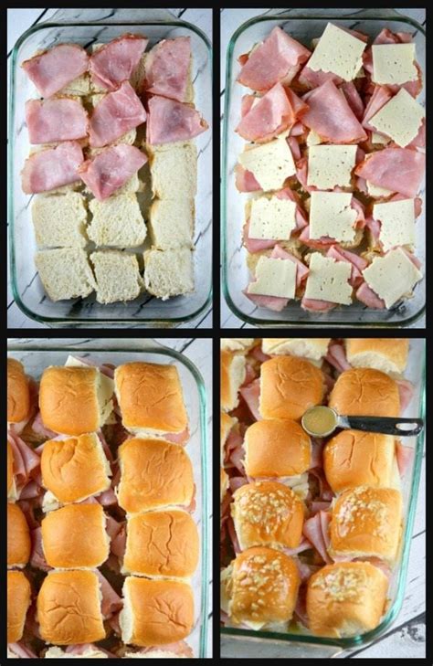 Baked Ham and Cheese Sliders - RecipeGirl.com