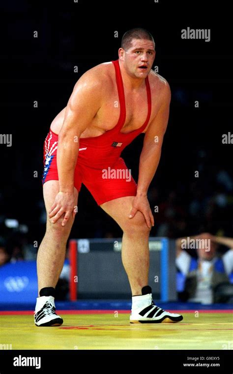 Sydney 2000 Olympics - Wrestling -130kg. Rulon Gardner, USA Stock Photo ...