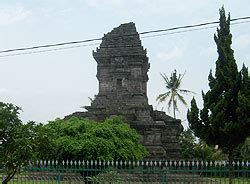 Singosari Temple From 1300 AD Century In Malang East Java