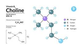 3d Structure Of Choline Chloride, An Organic Compound Stock ...