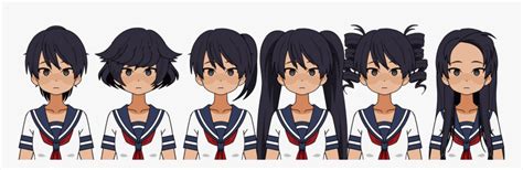 Yandere Simulator Hair Models