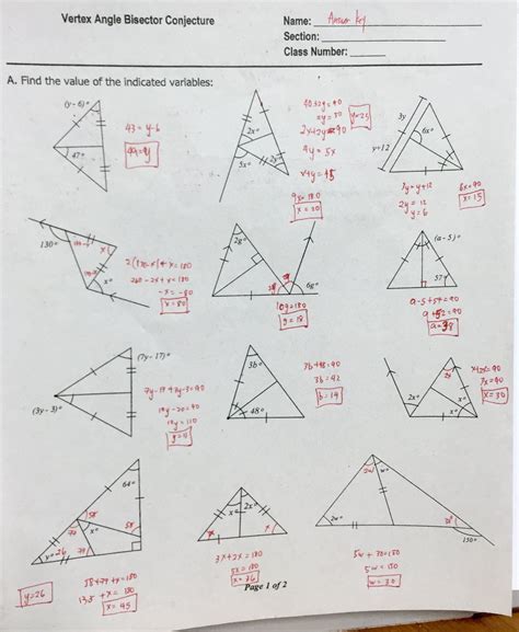 Sum Of Interior Angles Worksheet