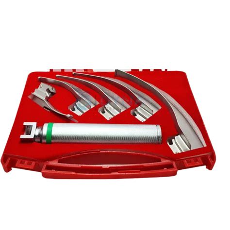 Macintosh laryngoscope set - 5 Blades | Endoscopy - Surgical ...