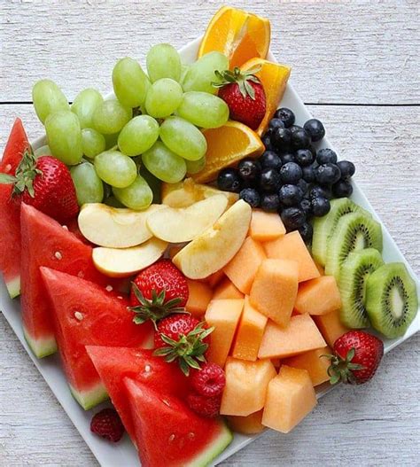 Fresh Fruit Platter - i am baker