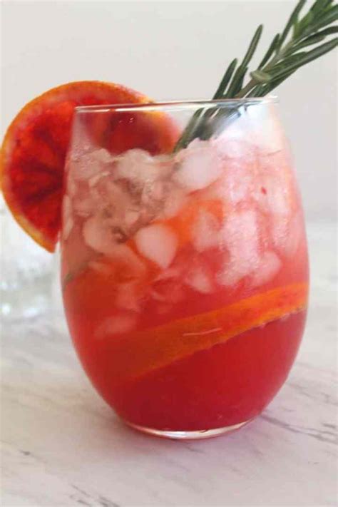 Blood Orange Vodka Cocktail - Mediterranean Latin Love Affair