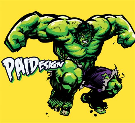 The Incredible Hulk Vector Fan Art :: Behance