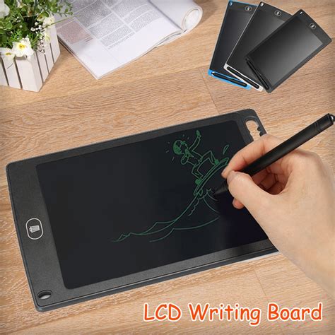 8.5" Electronic Digital LCD Writing Pad Tablet Drawing Graphics Board ...