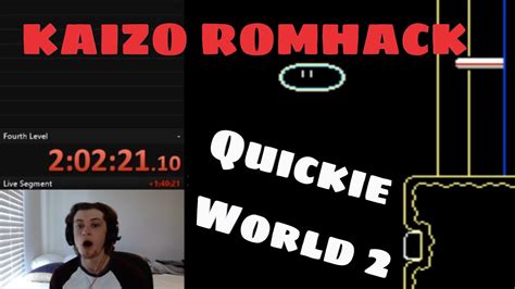 First time playing a SMW Kaizo Rom Hack! - Quickie World 2 #1 - YouTube