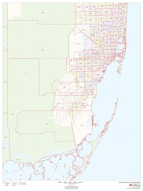 Zip Codes Miami Map - Robin Christin