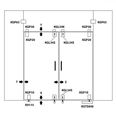 Floor Pivot Bearing