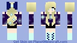 Galaxy girl Minecraft Skin