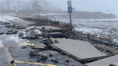 Higgins Beach residents reel from historic storm damage in Scarborough