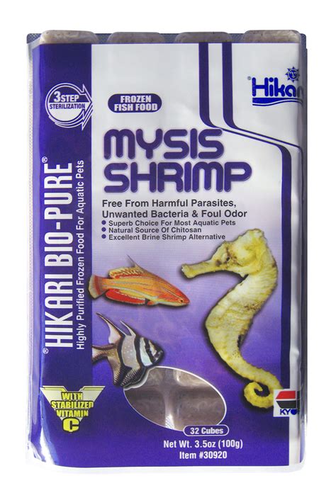 Frozen Mysis Shrimp - Hikari Sales USA