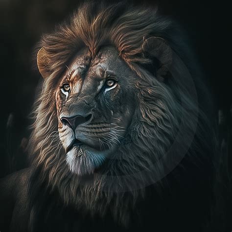 The Majestic King: Stunning and Powerful Lion King of the Jungle ...