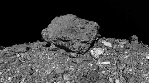 NASA's OSIRIS-REx spacecraft spots asteroid Bennu's Boulder "Body Armor"