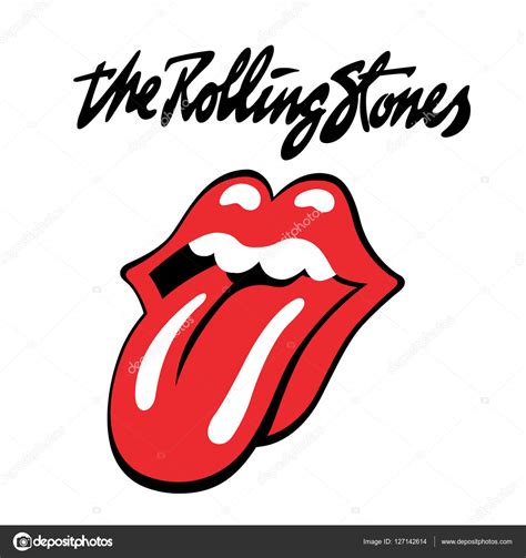 The Rolling Stones logo Stock Illustration by ©Igor_Vkv #127142614