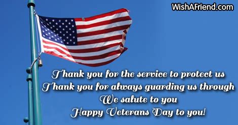 Veteran's Day Messages