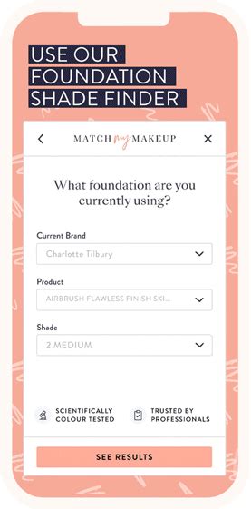 Match My Makeup | Scientific foundation shade finding tool