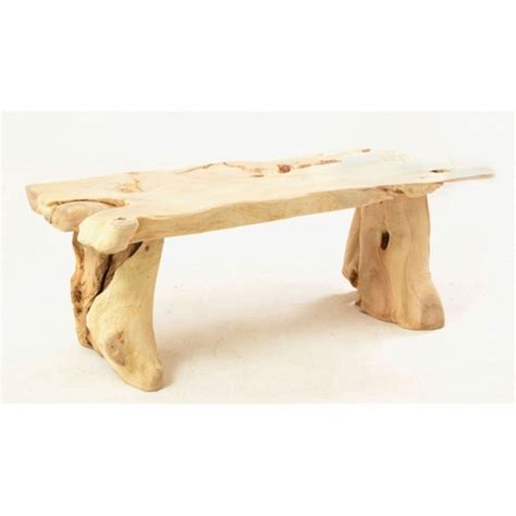 Natural Tree Root Bench | Tree Root Bench | Tree Root Wood Bench