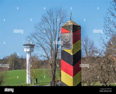 GDR border East Germany Stock Photo - Alamy