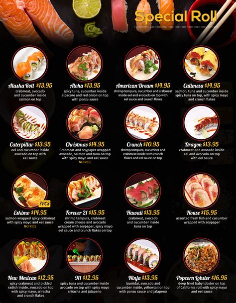 Menu « 21 Sushi House – Calimesa Sushi | Yucaipa Sushi