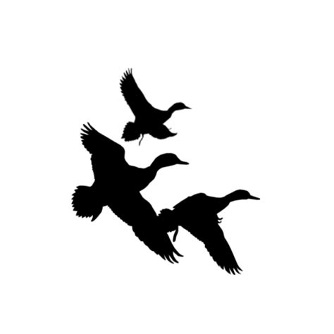 Flying Duck Silhouette | Clipart Panda - Free Clipart Images # ...