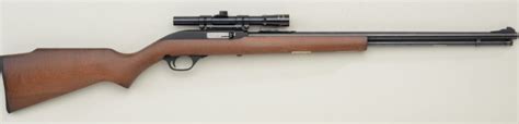 Marlin Model 60 semi-auto rifle, .22LR cal., 22” round barrel, black ...