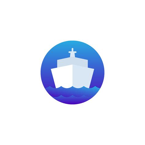 Ship, maritime industry vector logo design 2265626 Vector Art at Vecteezy