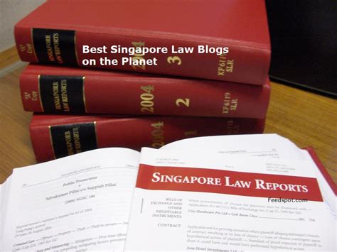 Top 15 Singapore Law Blogs and Websites on the Web