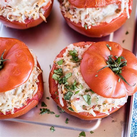 Italian Baked Stuffed Tomatoes | HamiltonBeach.com