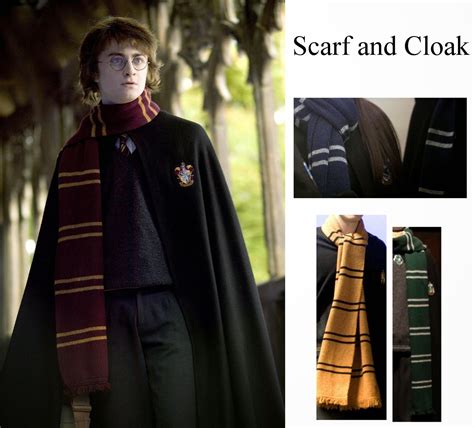 Scarf and Cloak | Hogwarts Uniform | Pinterest | Cloaks, Hogwarts ...