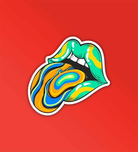 Tongue Sticker – Peeekaboo